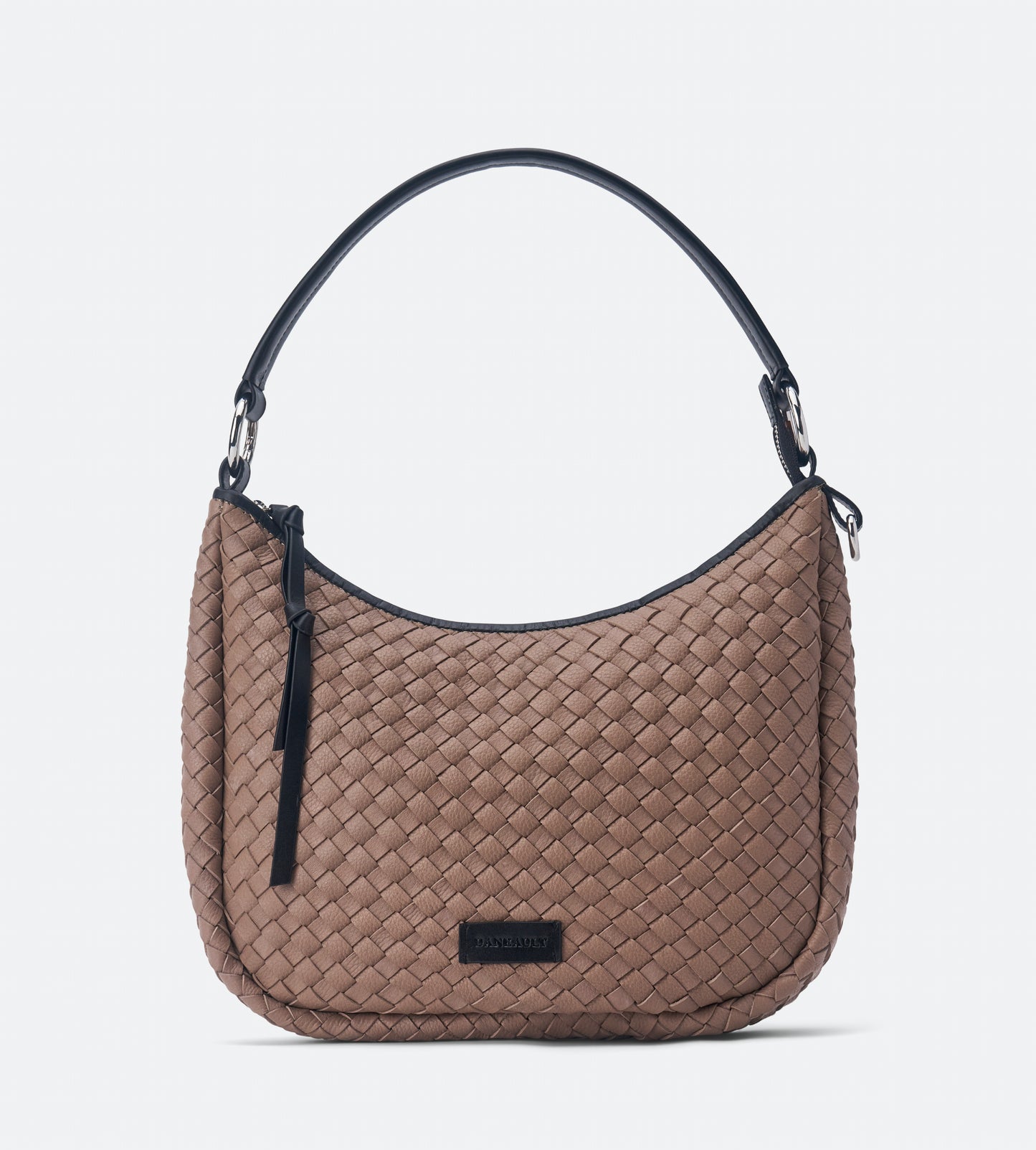 Suede Leather Hand Woven Hobo Purse - The Gloria
