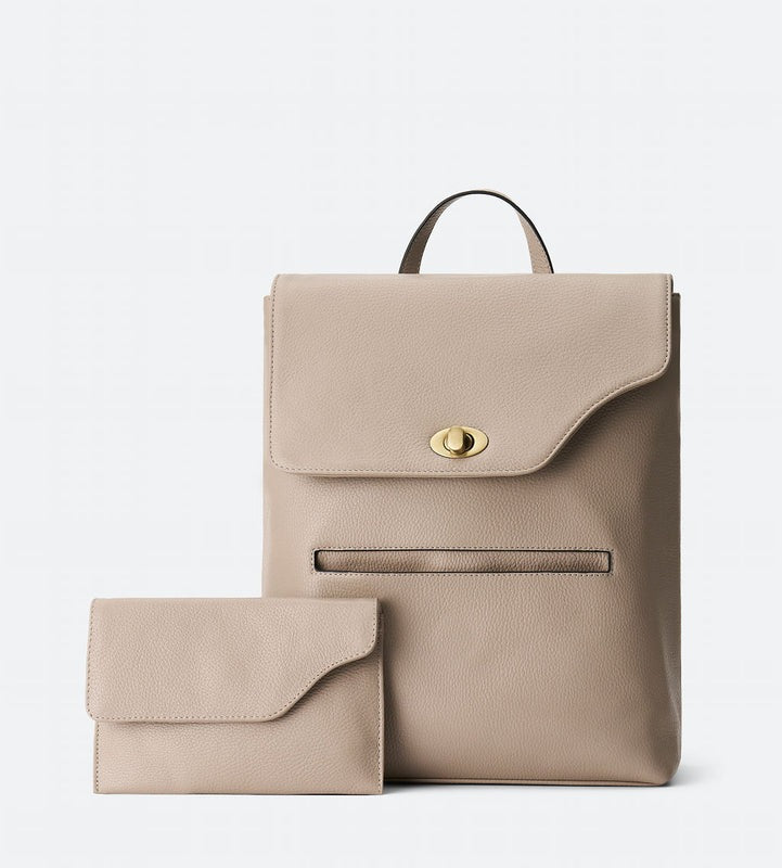 Large Backpack with Front Pocket - The Janette