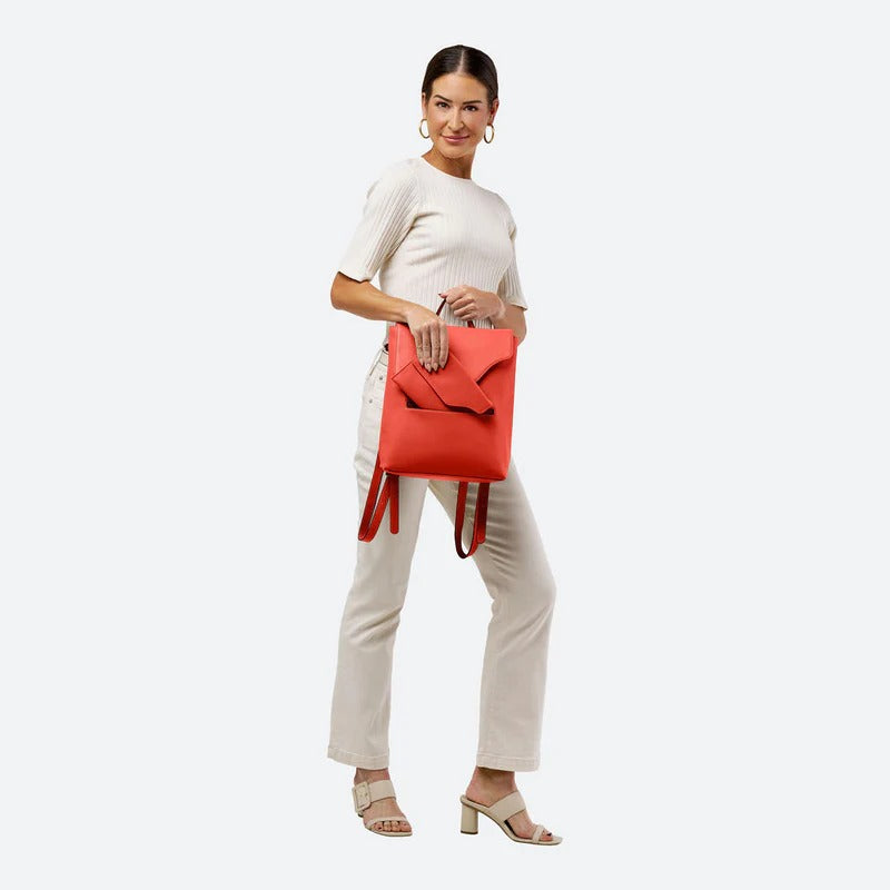Large Backpack with Front Pocket - The Janette