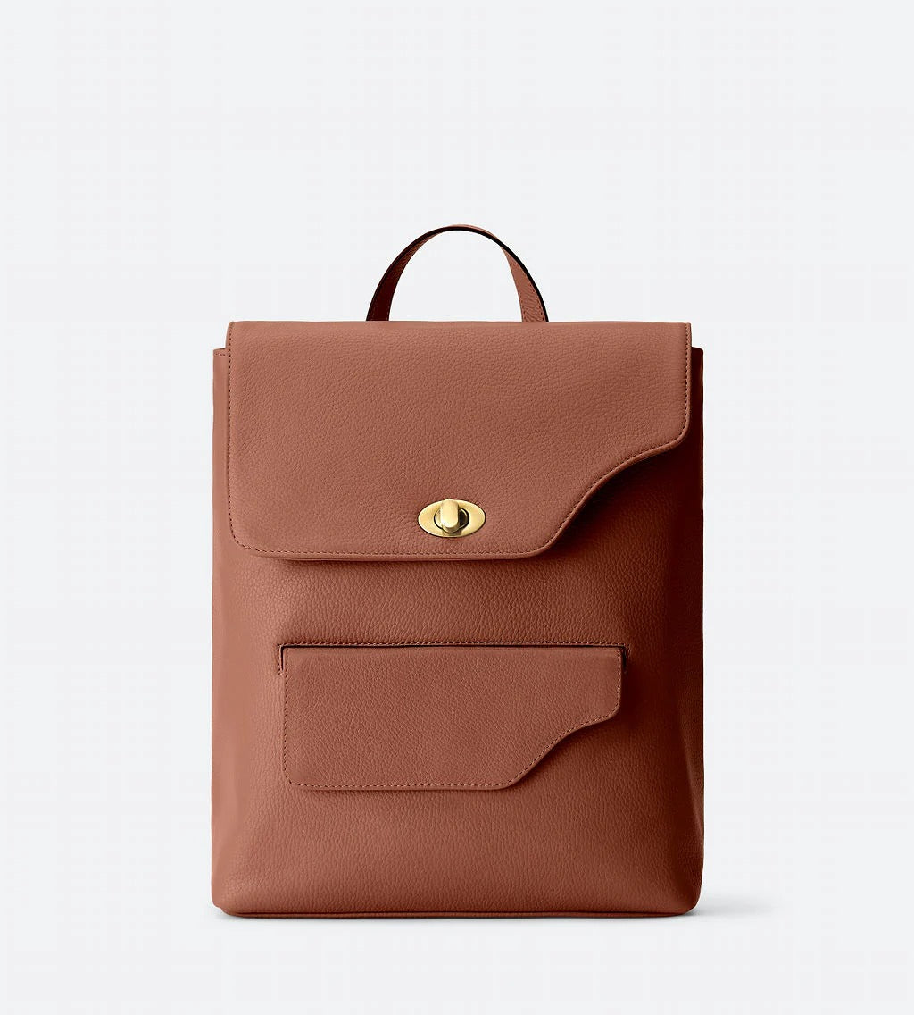 Large Backpack with Front Pocket - The Janette