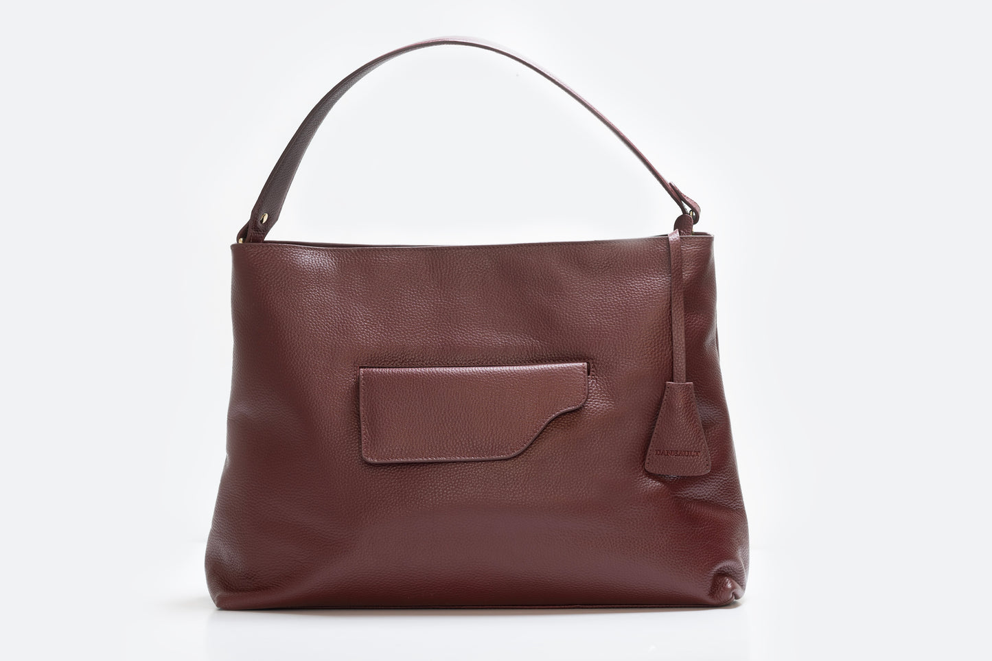 Leather Slouch Tote - The Nicole