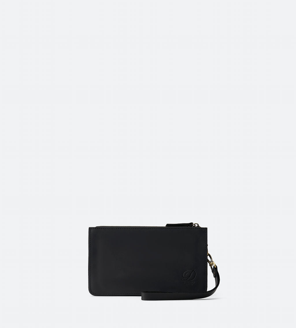 Crazy Horse Leather Metro Clutch