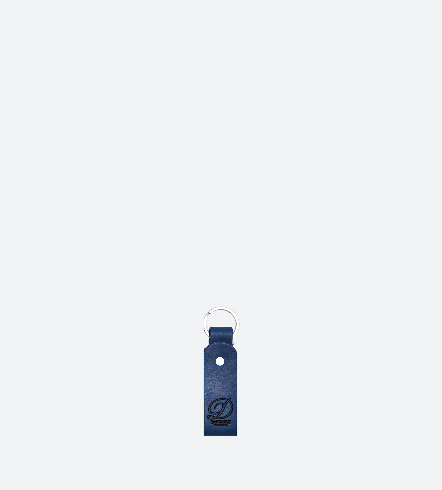 Leather Key Fob with Logo