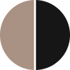 Black/Taupe