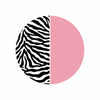 Zebra/BubblegumPink