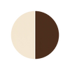 Cream/Brown