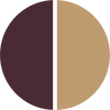 Maroon/taupe