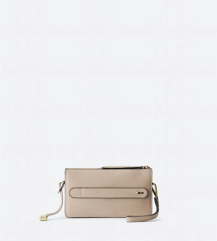 Pebbled Metro Clutch - The Lynne
