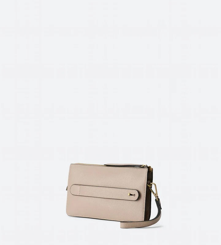 Pebbled Metro Clutch - The Lynne