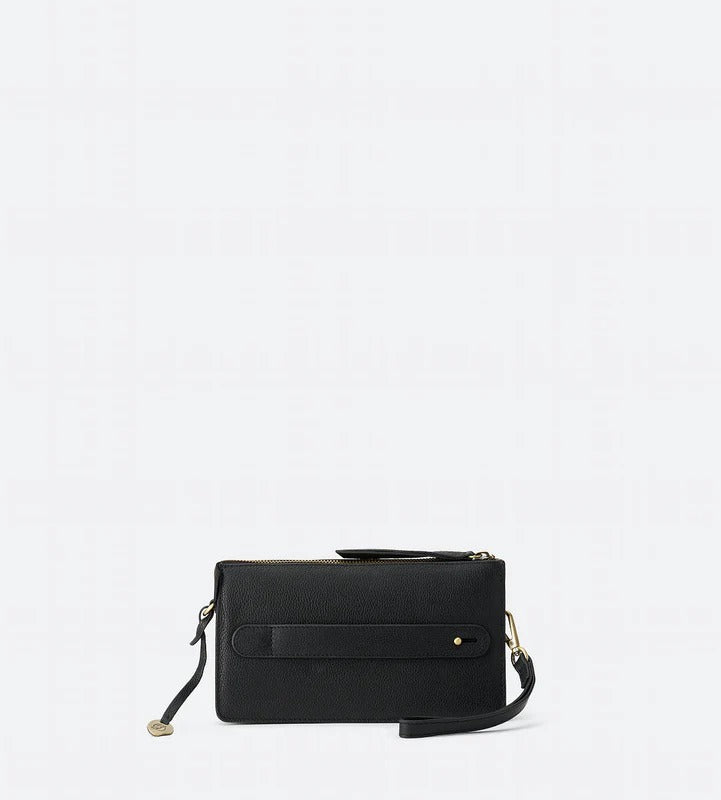 Pebbled Metro Clutch - The Lynne