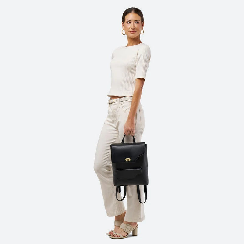 Large Backpack with Front Pocket - The Janette