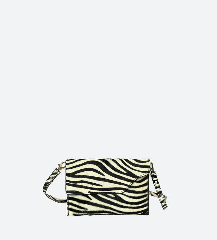 Fun and Flirty Faux Animal Crossbody Clutch - The Stella