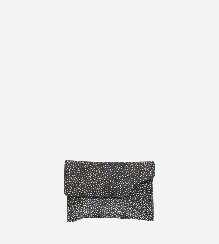 Fun and Flirty Faux Animal Crossbody Clutch - The Stella