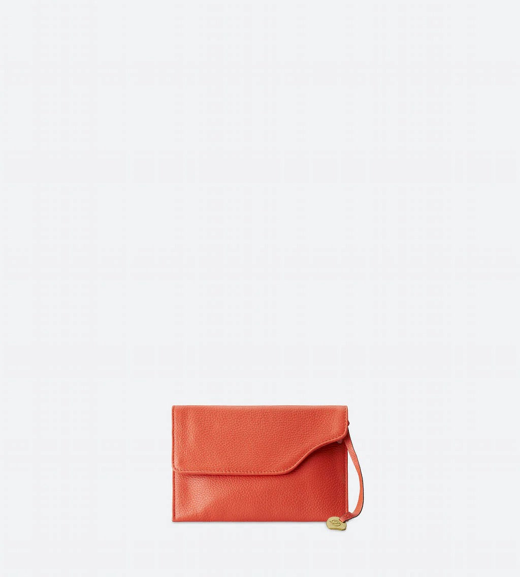 Fun and Flirty Crossbody Clutch - The Vicky Pebbled