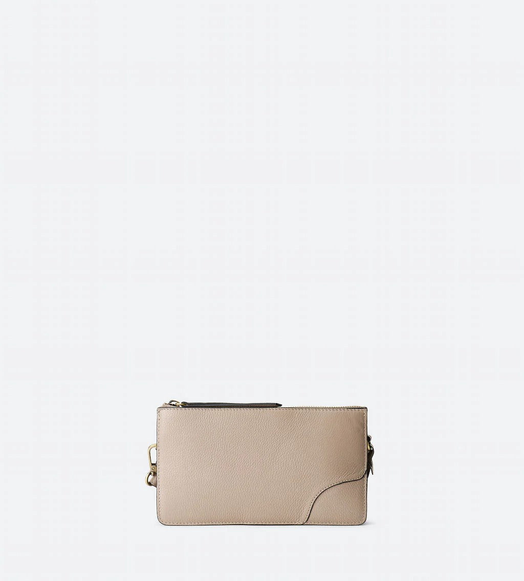 Pebbled Metro Clutch - The Lynne